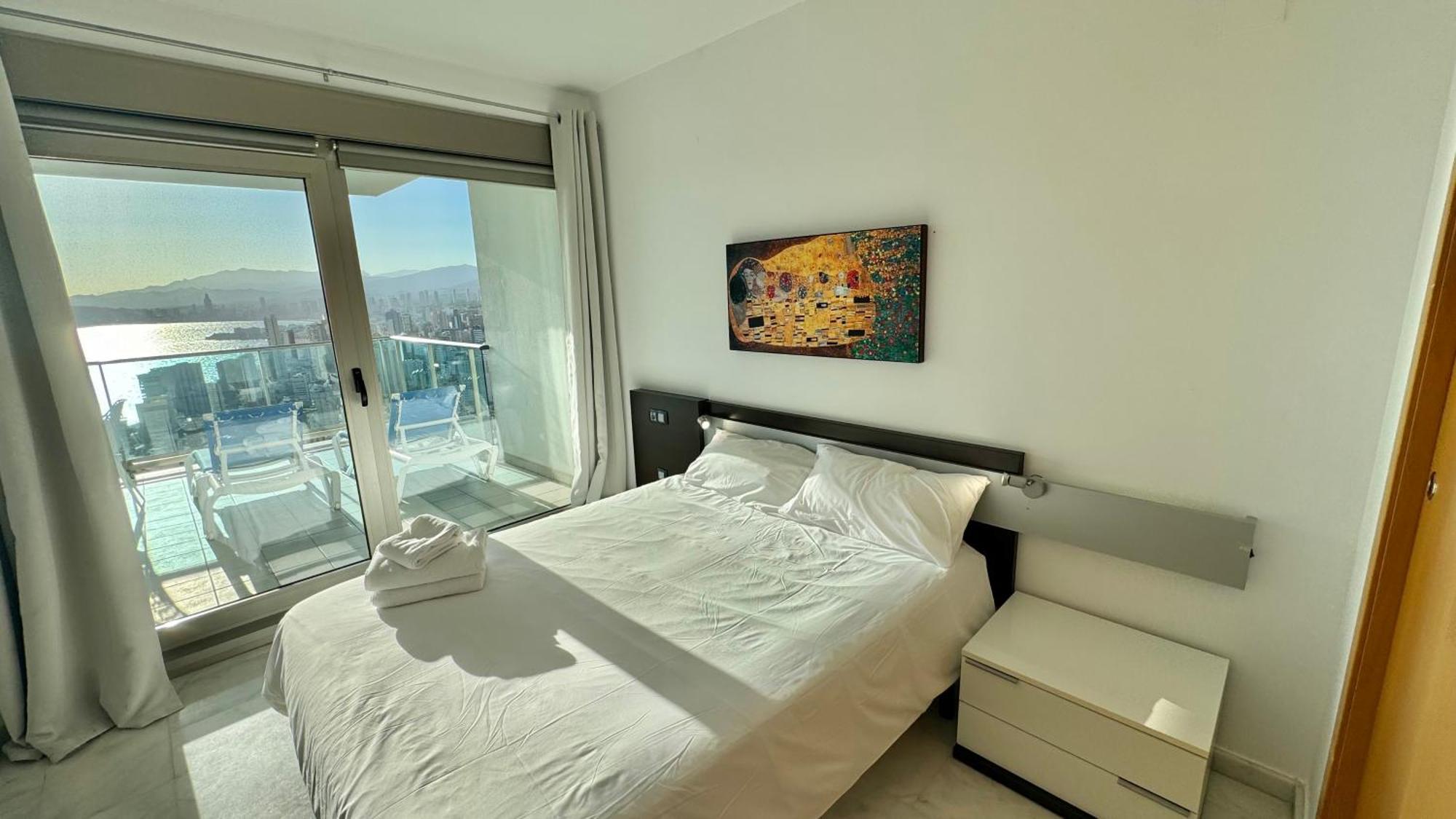 Highrise Apartment With Stunning Views From Private Balcony 85 Benidorm Extérieur photo